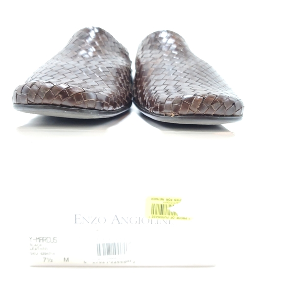 Enzo Angiolini Leather Mules size 7½ - Picture 7 of 7